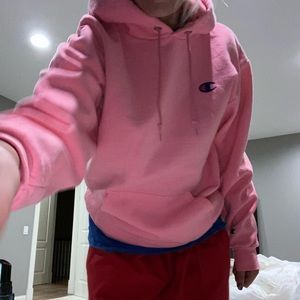 Champion pink hoodie